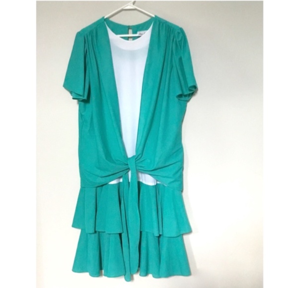 Risa Ann NY Multi-Color Layered Skirt Dress - Picture 11 of 13